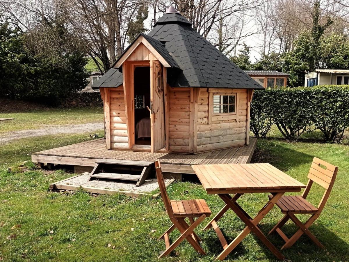 Hotel Camping Les Cantarelles Alrance Exterior foto