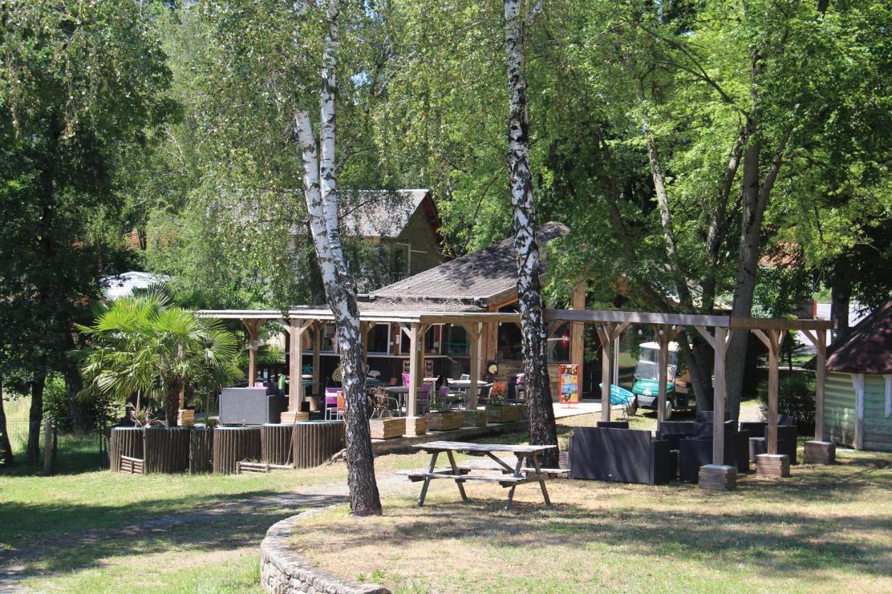 Hotel Camping Les Cantarelles Alrance Exterior foto
